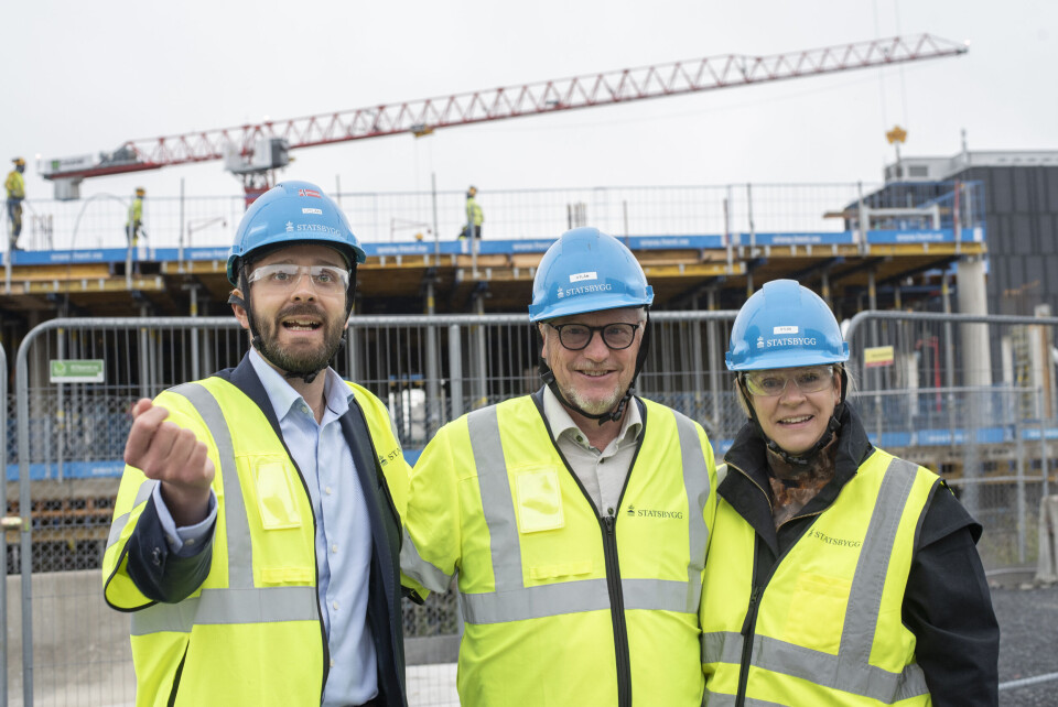 Næringsminister Jan Christian Vestre, byrådsleder Raymond Johansen i Oslo og arbeids- og inkluderingsminister Marte Mjøs Persen lanserte første trinn av Norgesmodellen.