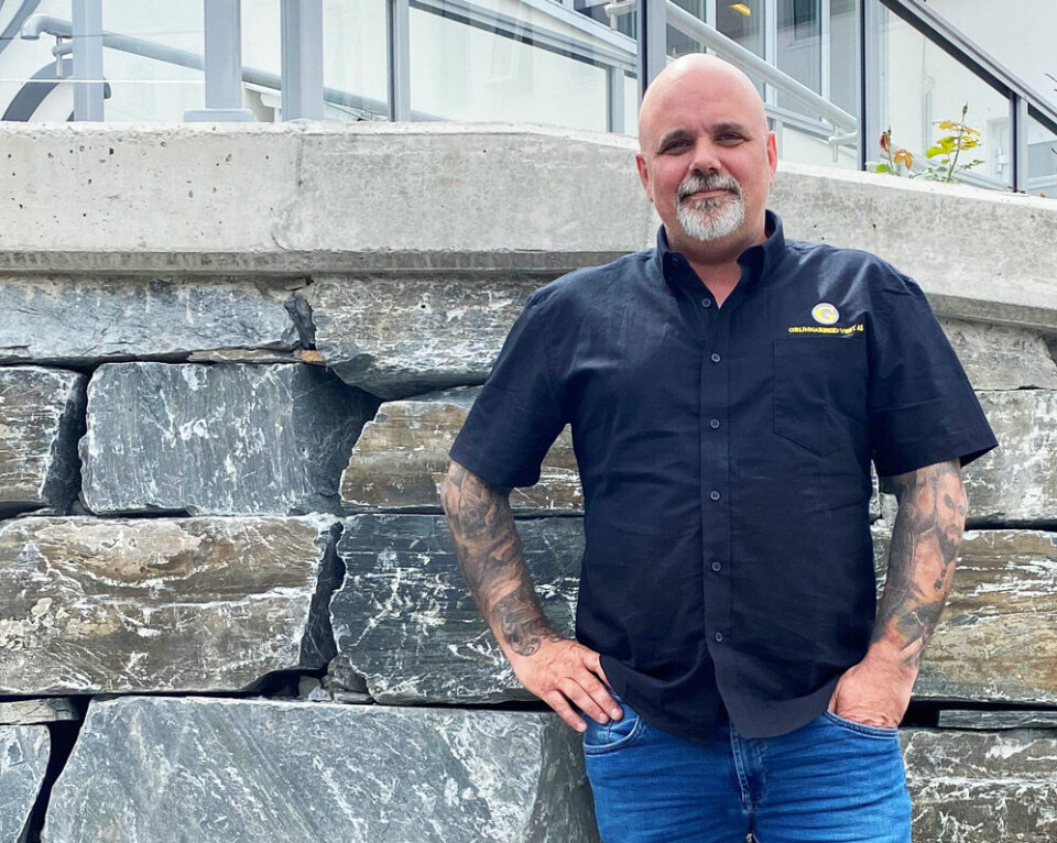 Daglig leder i Grunnarbeid Vest AS, Arild Hatland er klar på at digitaliseringen har spart selskapet mye penger. Alle foto: Merete Tvedt Låstad og Grunnarbeid Vest AS