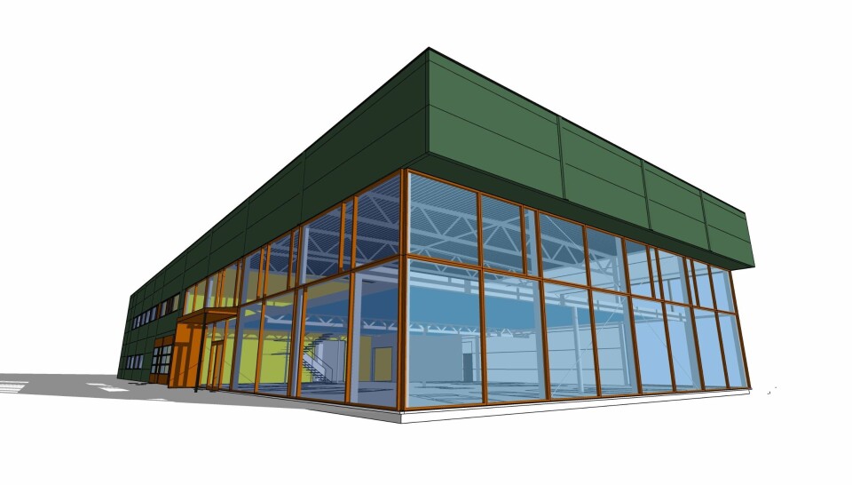 Næringsbygg bygger bilbygg i Stjørdal