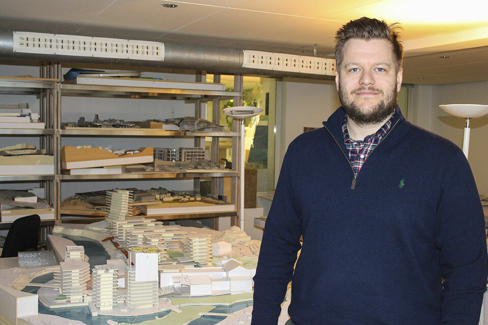 Arkitekt Gaute Grønmo. Klikk for større versjon
