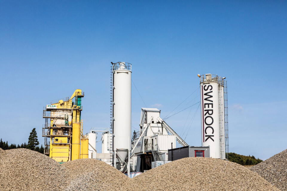 JESSHEIM. På Jessheim har og Swerock et pukk og grusanlegg hvor det både produseres betong og asfalt. Her har selskapene også investert i nytt vaskeanlegg for masser. JESSHEIM. På Jessheim har Peab Asfalt og Swerock et pukk og grusanlegg hvor det både produseres betong og asfalt. Her har selskapene også investert i nytt vaskeanlegg for masser.Foto: Peab Asfalt