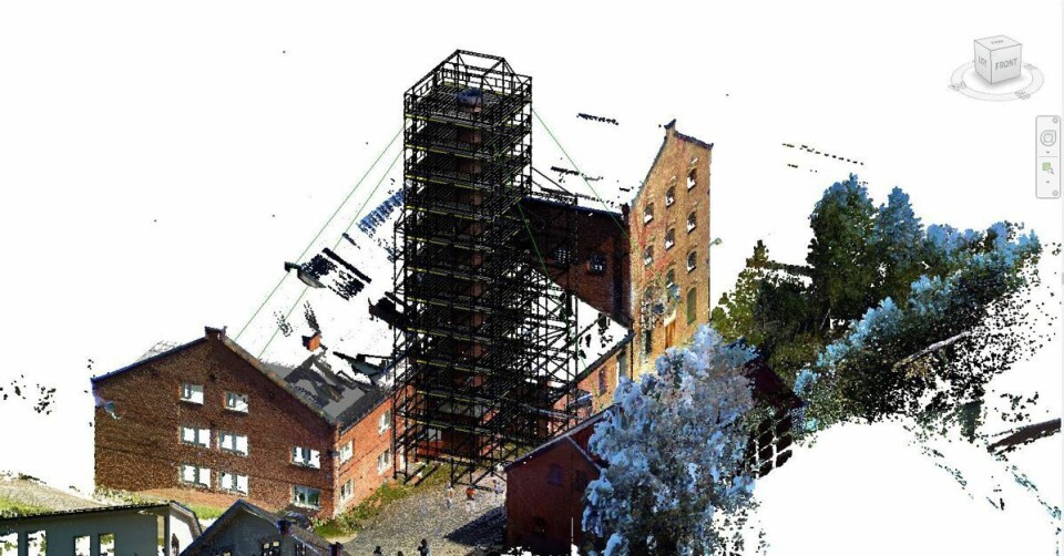 HAKI digitaliserer byggeprosjekter ved hjelp av laserteknologi