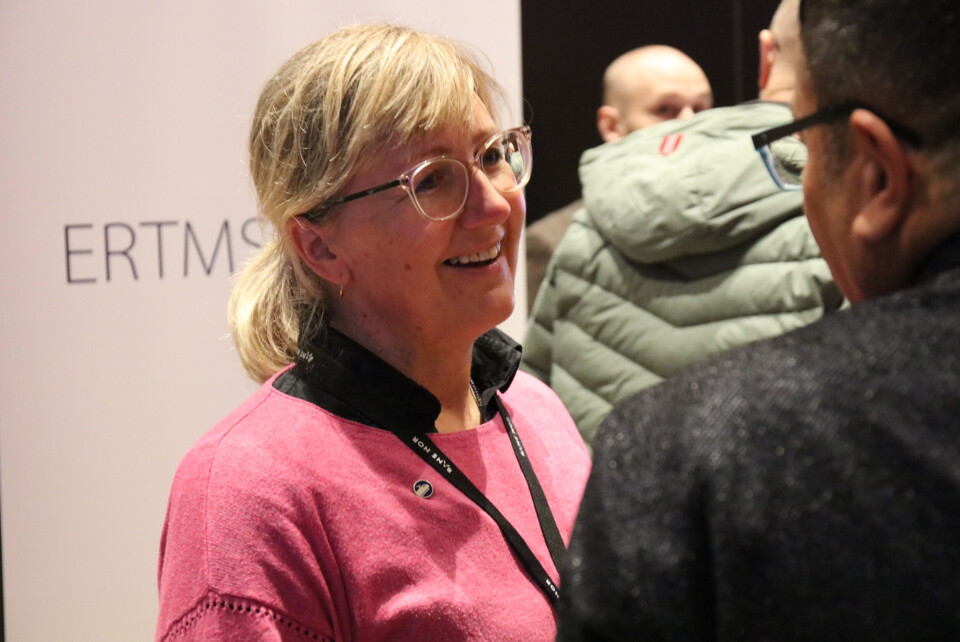 Konserndirektør for utbygging, Stine Undrum, fortalte om de kommende planene til Bane Nor under leverandørdagen. Konserndirektør for utbygging, Stine Undrum, fortalte om de kommende planene til Bane Nor under leverandørdagen.
