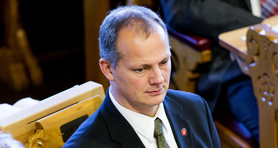 Ketil Solvik-Olsen drar tirsdag til Holmestrand.