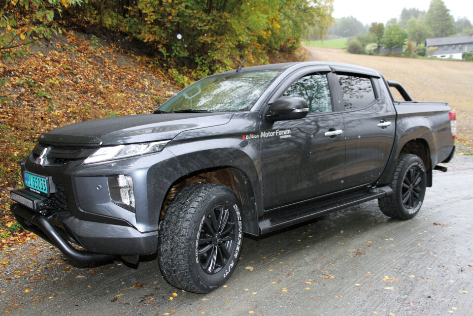Mitsubishi L200 X Edition er topputstyrsutgaven til pickupen. Mitsubishi L200 X Edition er topputstyrsutgaven til pickupen.