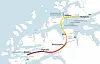 E39 Ålesund-Molde inneholder flere tunneler, bruer og vegstrekninger. I første omgang skal strekningen fra Ørskogfjellet mot Molde ut på anbud. Ill. Statens vegvesen