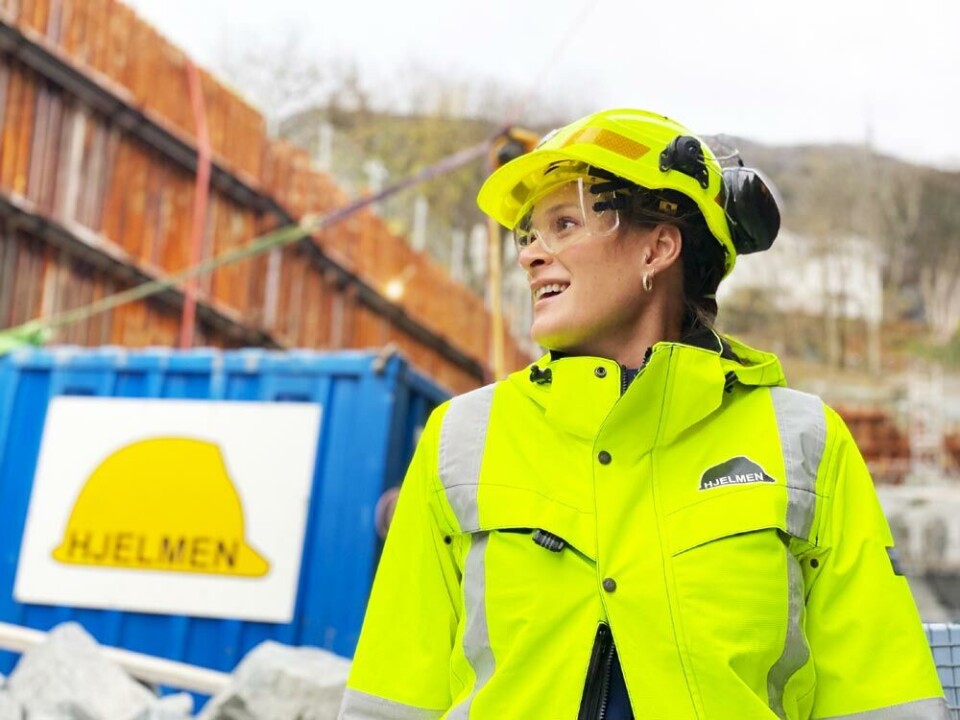 Marit Vossgård har bakgrunn fra oljebransjen og har tatt med seg fokuset på god dokumentasjon inn i jobben sin som daglig leder i anleggsfirmaet Hjelmen AS.