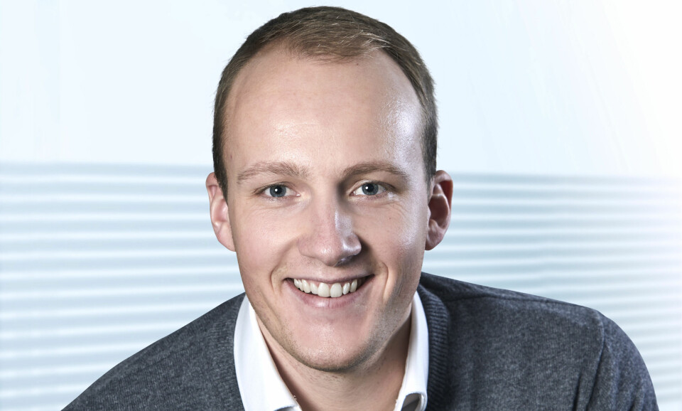 Markedssjef Benjamin Andersen i Badelement.