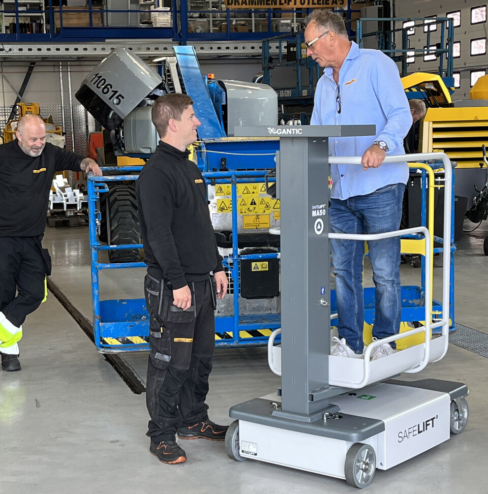 Drammen Liftutleie kjøper fra Gantic Foto: Gantic