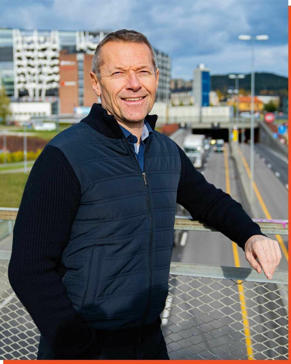 Lars Erik Hauer, markedsdirektør i COWI. Klikk for større versjon Lars Erik Hauer, markedsdirektør i COWI.