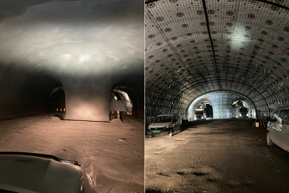 Før og etter frost- og vannsikring. Klikk for større versjon Før og etter frost- og vannsikring.