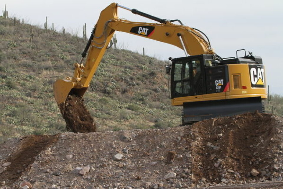 Cat 335FLCR. Foto: Pon Equipment