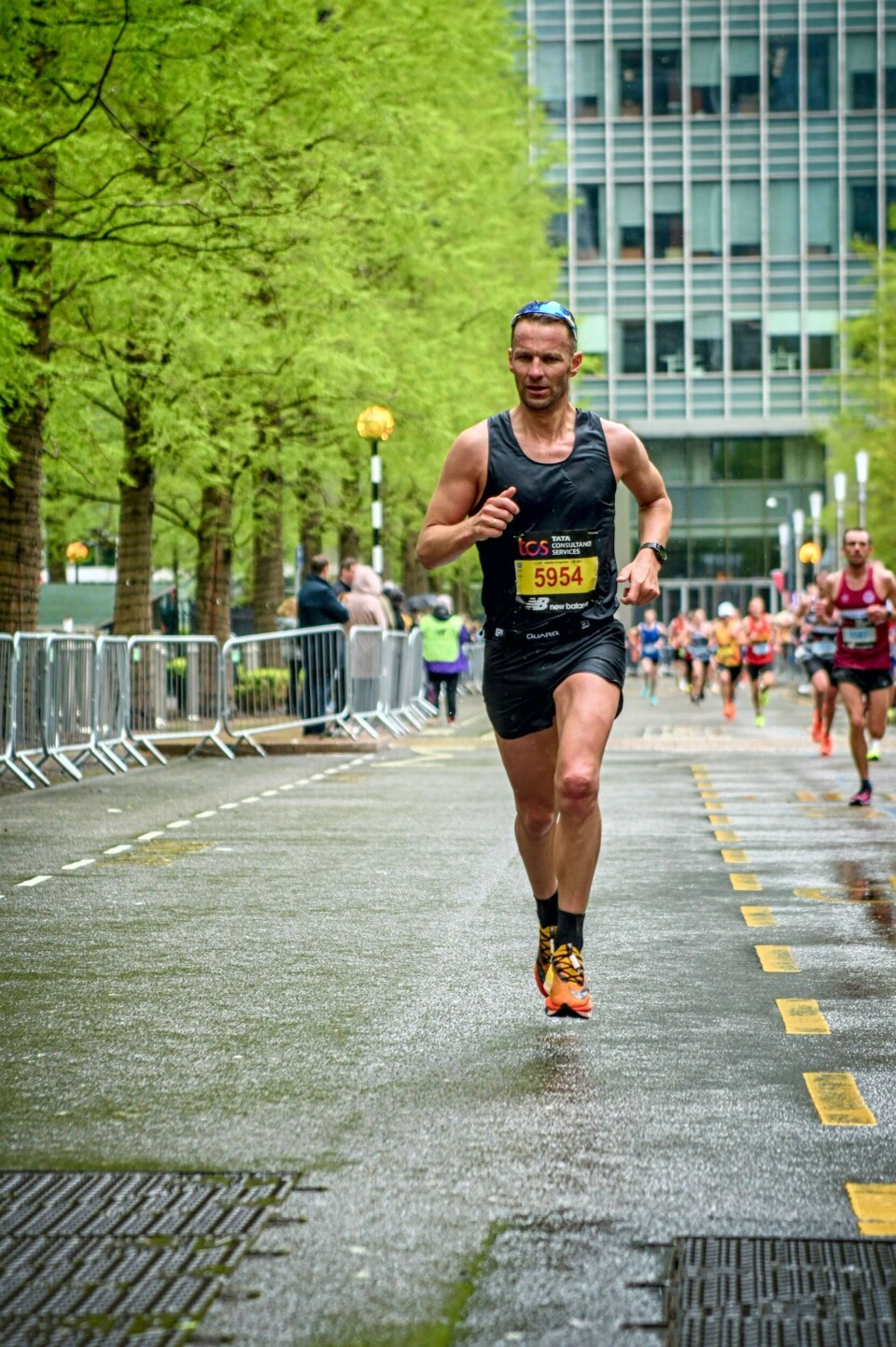 Stormo under London Marathon. Foto: Privat