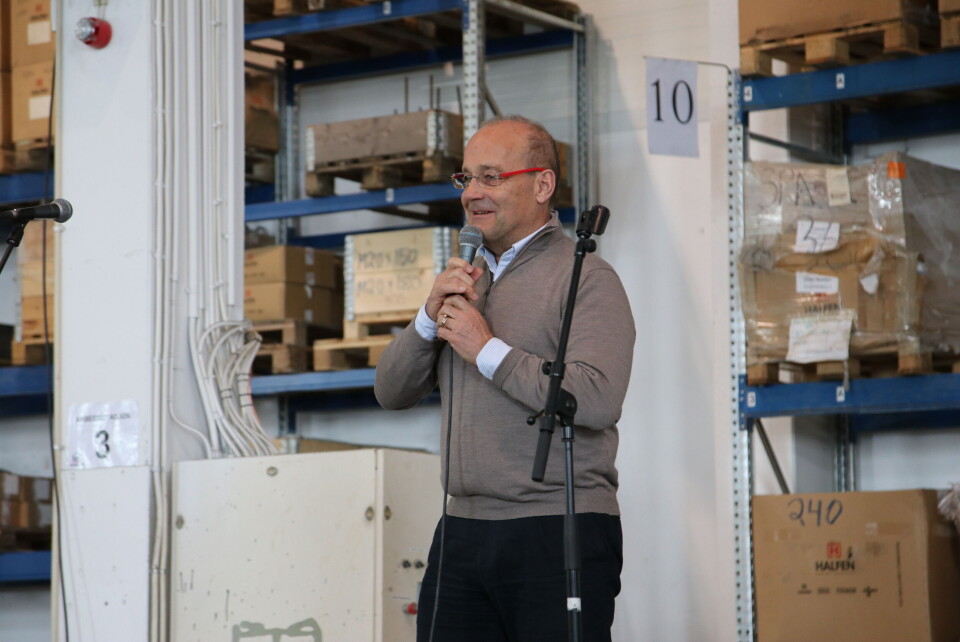 Styreleder Johan Arnt Vatnan i Overhalla Betongbygg,