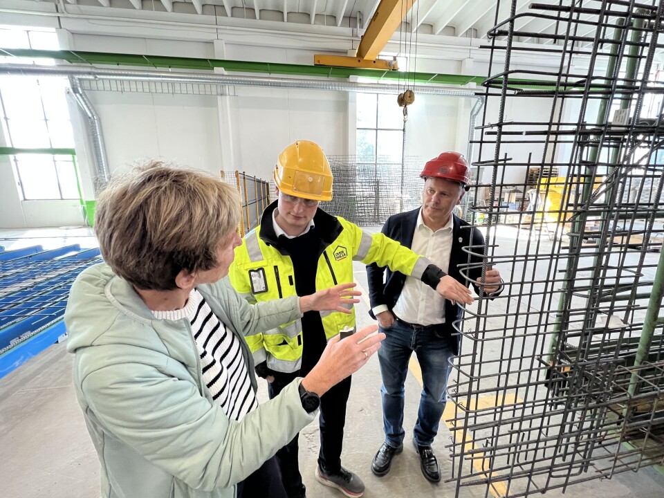 Styremedlem Randi Egeland, prosjektleder Odd Andre Devik Amdal og eier/administrerende Arnt Ove Amdal.