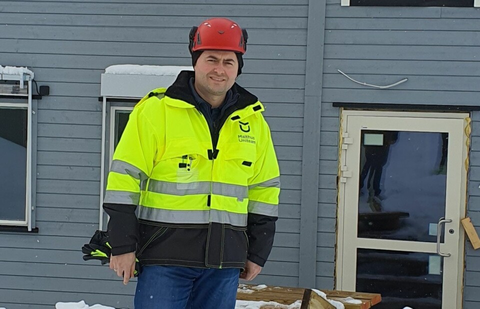 Aleksandar Petrovic er daglig leder i Novaform Kristiansund. Aleksandar Petrovic er daglig leder i Novaform Kristiansund. Foto: Privat