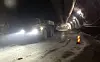 Illustrasjonsbilde av dumper på vei ned i tunnel i området for hendelsen. Skjermdump og beskrivelse: Statens vegvesens granskingsrapport