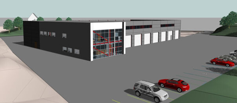 Betonmast bygger nytt verkstedbygg for Team Verksted Vest og Nettbuss