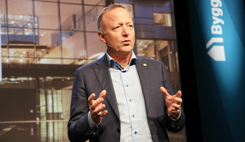Harald Vaagaasar Nikolaisen, administrerende direktør i Statsbygg. Harald Vaagaasar Nikolaisen, administrerende direktør i Statsbygg.