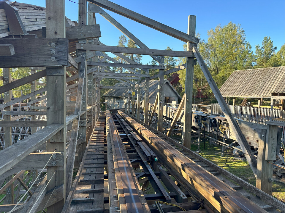 Bremseområdet. Foto: Ingvill Hafver