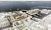 Oceanbadet i Helsingborg. Illustrasjon: Lund+Sletto Arkitekter/Yellon/Bjørbekk & Lindheim