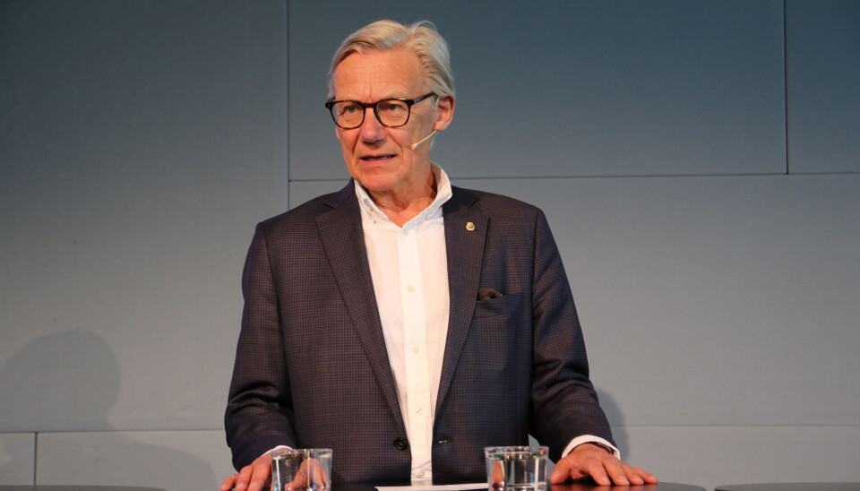 James Stove Lorentzen (H), byråd for byutvikling i Oslo-. Foto: Arve Brekkhus