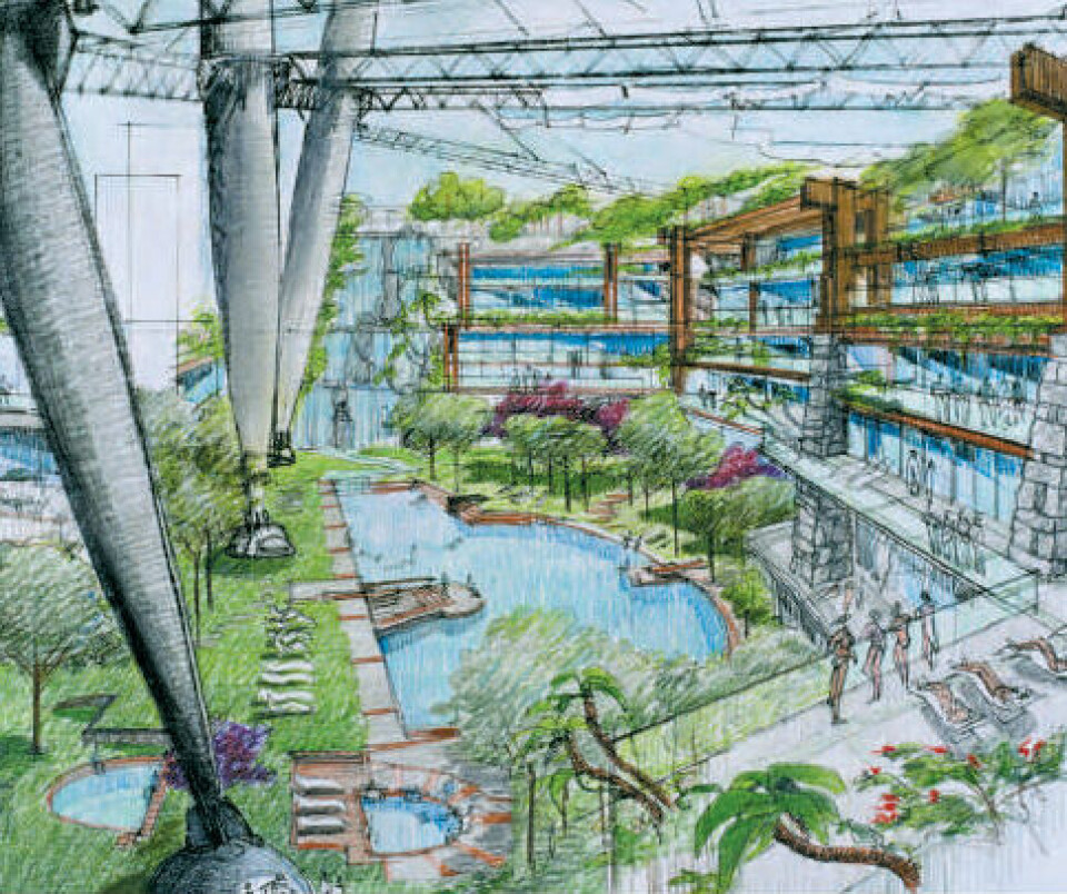 Illustrasjon: Moon World Resorts Inc.