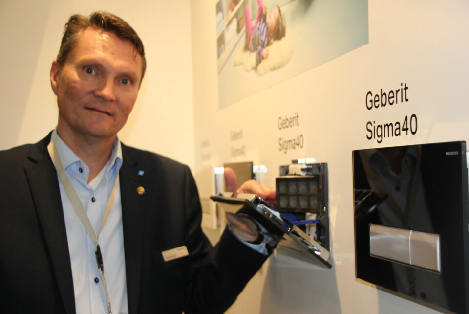 Geberit på Bygg Reis Deg 16. oktober 2015.