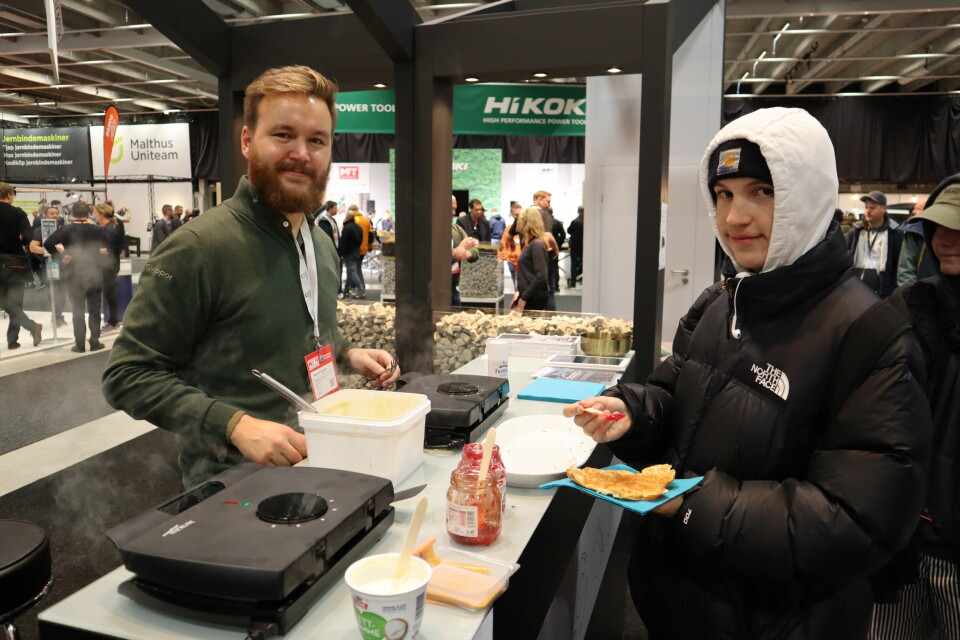 Fra åpningsdagen på Bygg Reis Deg. Foto: Svanhild Blakstad