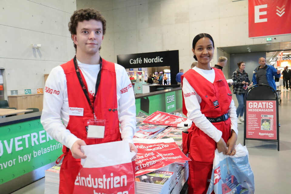 Fra åpningsdagen på Bygg Reis Deg. Foto: Svanhild Blakstad