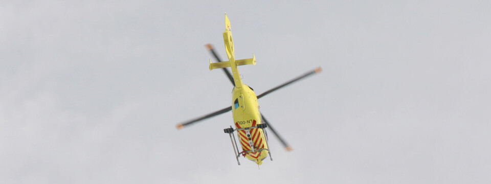 Alvorlig skadd i arbeidsulykke