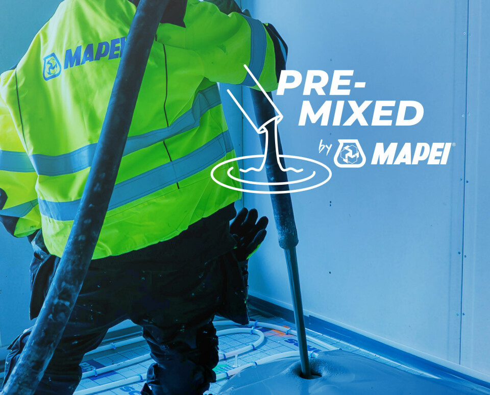 Mapeis nye FoU-senter for bærekraftig betongteknologi lanserer konseptet Pre-Mixed by Mapei. Mapeis nye FoU-senter for bærekraftig betongteknologi lanserer konseptet Pre-Mixed by Mapei.