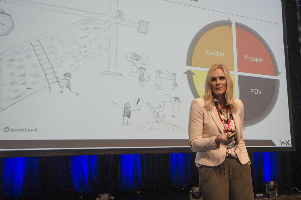 Administrerende direktør Britt Røed Lohne i WK Entreprenør.