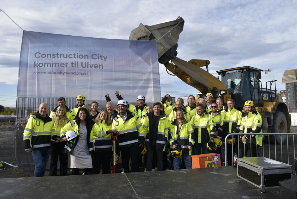 Byggestart på Construction City.