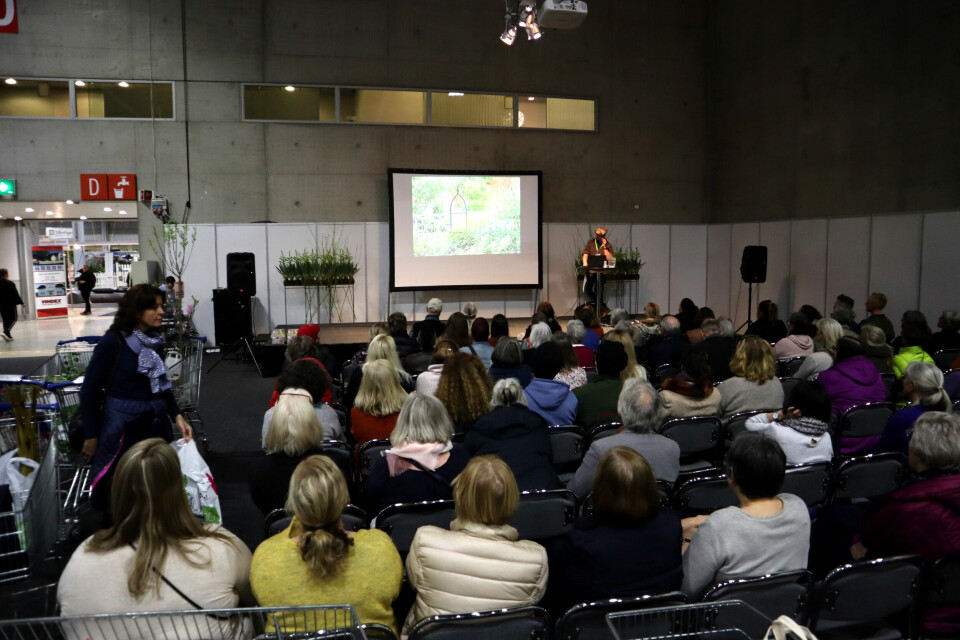 Fra Garden Livings foredrag på Hagemessen 2019. Foto: Svanhild Blakstad