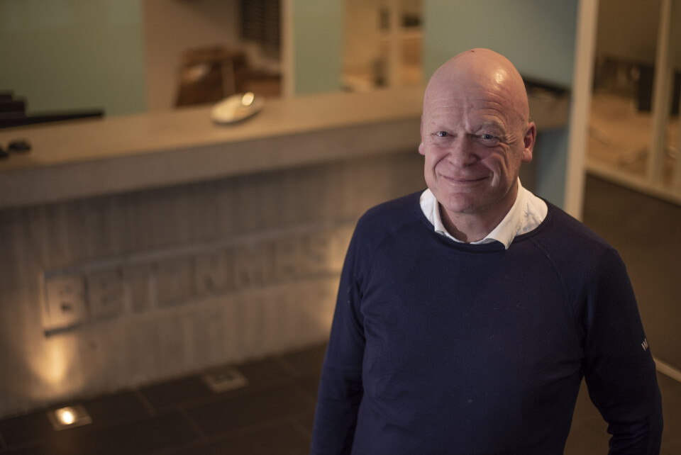 Konsernsjef Peter Sandrup i Betonmast. Konsernsjef Peter Sandrup i Betonmast. Foto: Sindre Sverdrup Strand