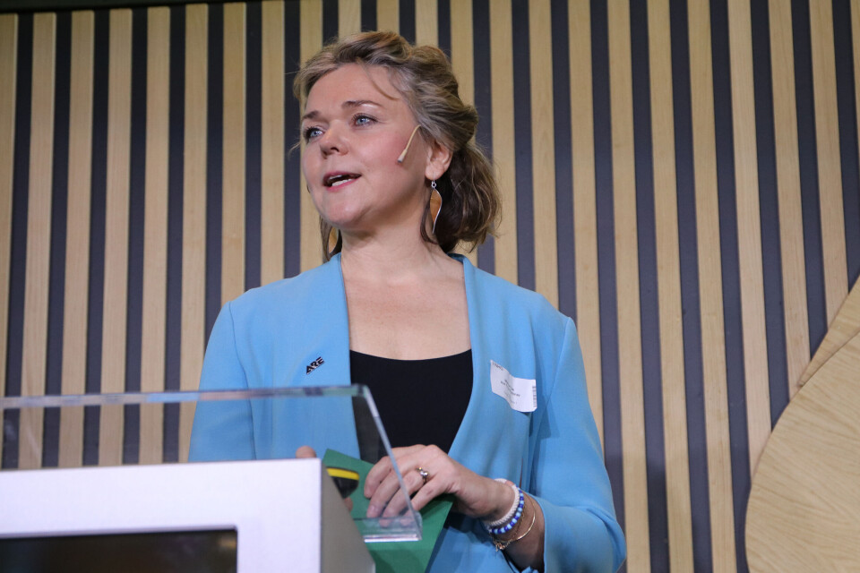 Konsernsjef i Are Treindustrier Marthe Lie Foto: Arve Brekkhus