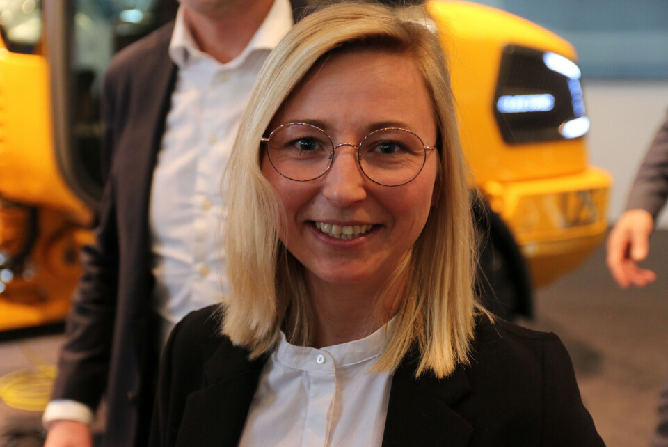 Daglig leder Sara Nysveen Bakke i K. Baugerød Anlegg.