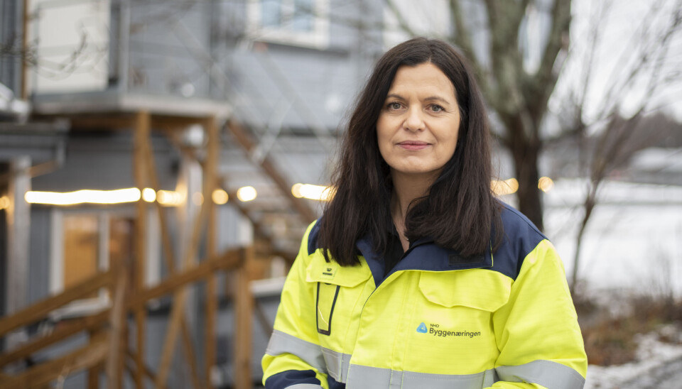 Administrerende direktør Nina Solli i NHO Byggenæringen.