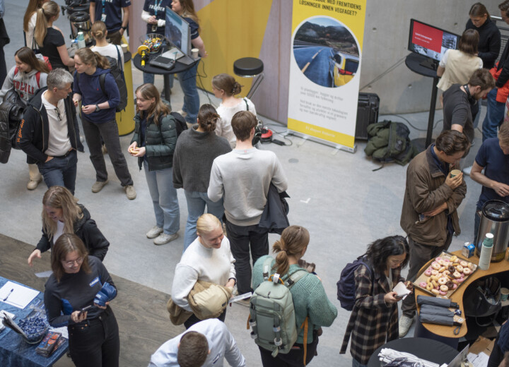 Arkivfoto fra BM-dagen på NTNU.