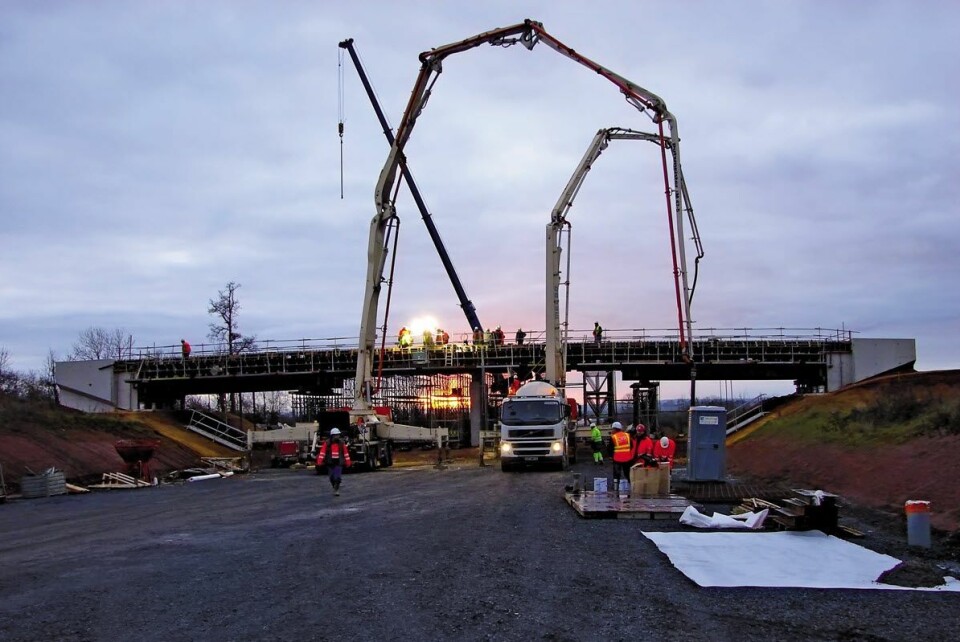 Innovative tilsetningsstoffer bidrar til mer klimavennlig betong