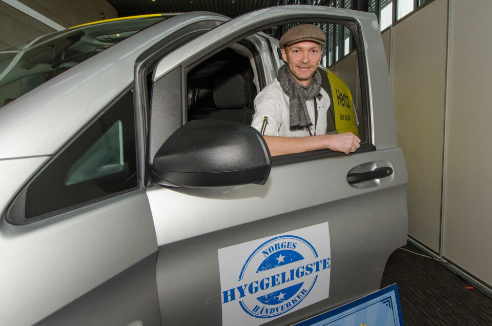 Norges hyggeligste håndverker, Sveinung Tofteland.