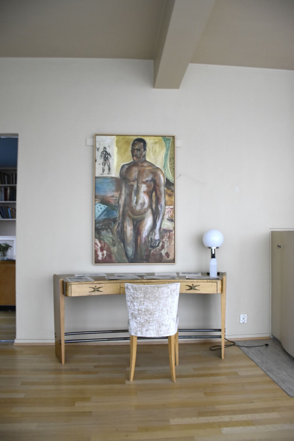 Huset ble bygd i 1939, og skulle tjene både som bolig og ramme for den store kunstsamlingen til Rolf Stenersen.