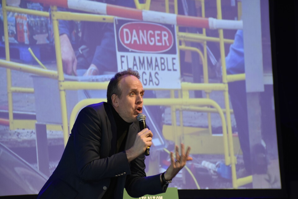 Futurologist Magnus Lindkvist. Foto: Stefan Offerggard
