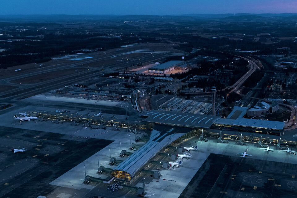 Oslo Lufthavn 92. Foto: Avinor.
