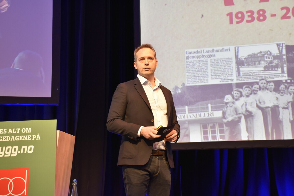 Aleksander Bjaaland, aministrerende direktør i Holte