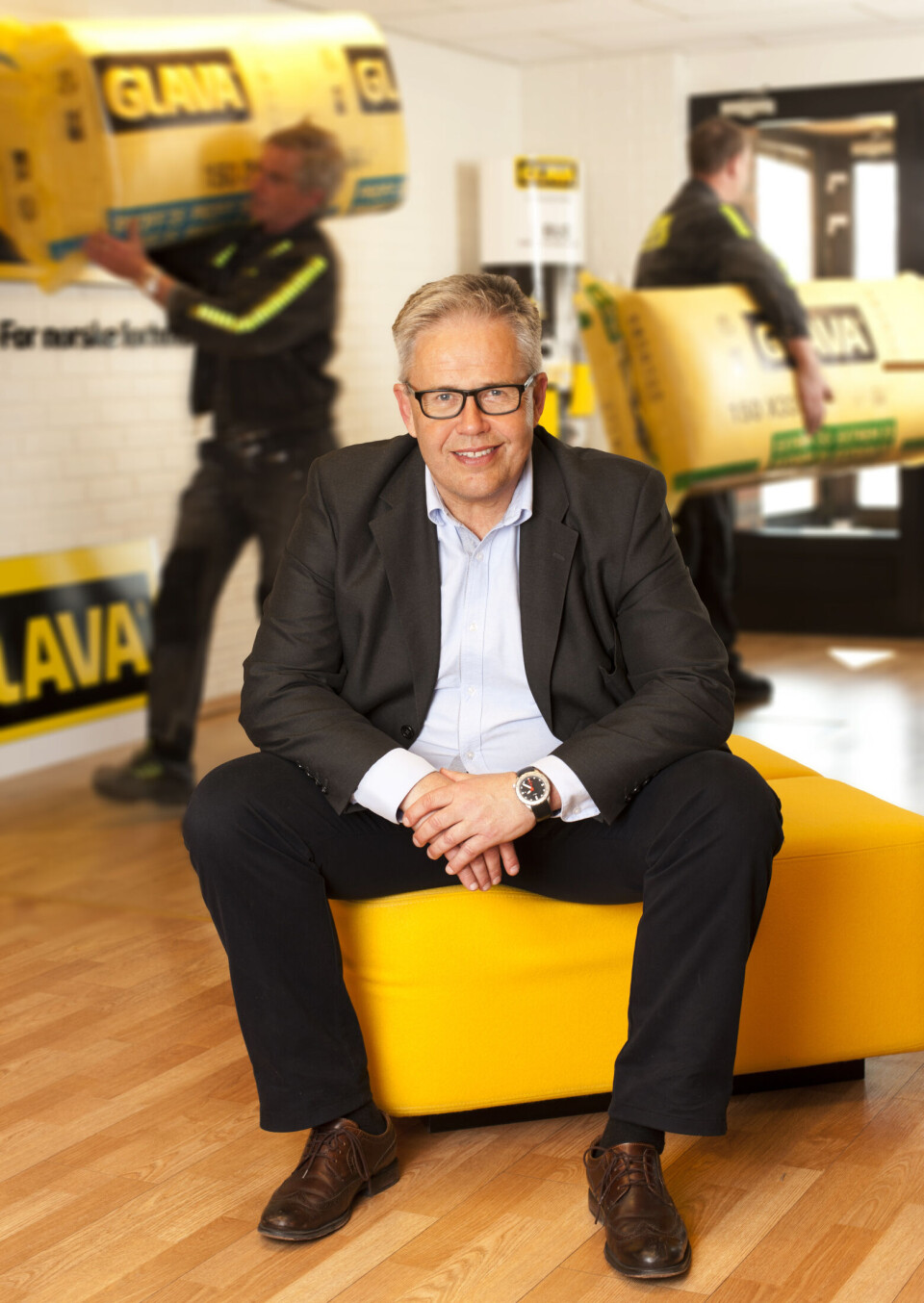 Administrerende direktør i Glava, Jon Karlsen.