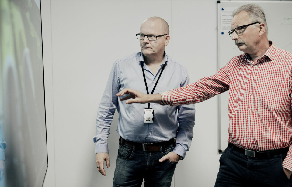 Interaktive fellesmøter mellom rådgiver, entreprenør og oppdragsgiver, som avbildet ovenfor, har tidligere vært en viktig bestanddel av E6-prosjektet i Trøndelag. I dag fortsetter prosjektet fra hjemmekontor – blant annet i Trøndelag, Fredrikstad, Sandefjord, India og København.