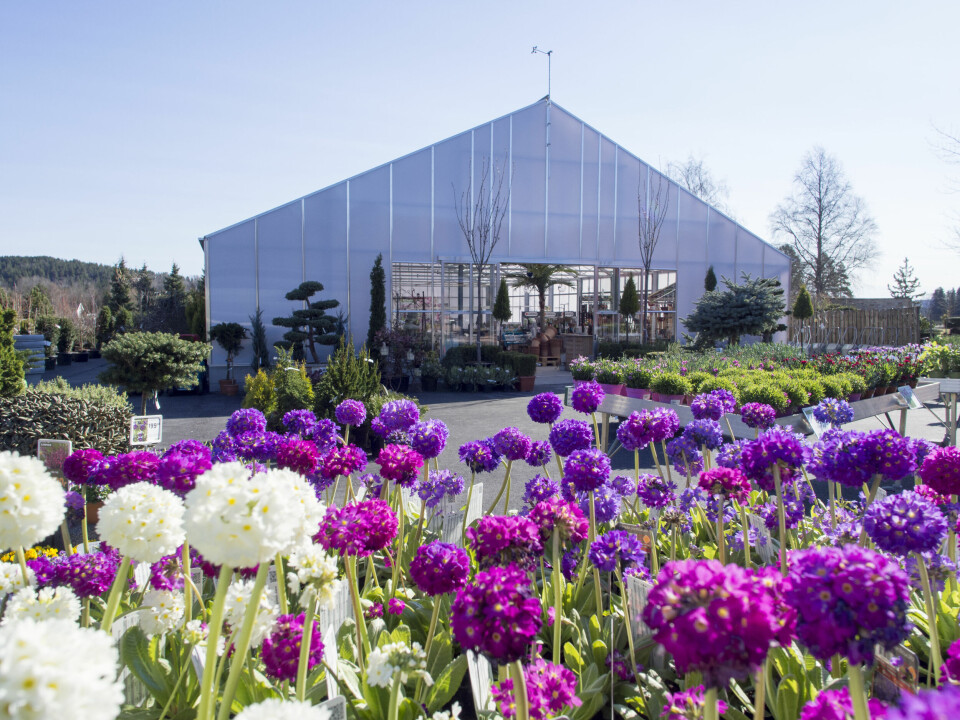 NYTT DRIVHUS OG UTEOMRÅDE: Det blir bedre plass på Hageland Foss denne sesongen.