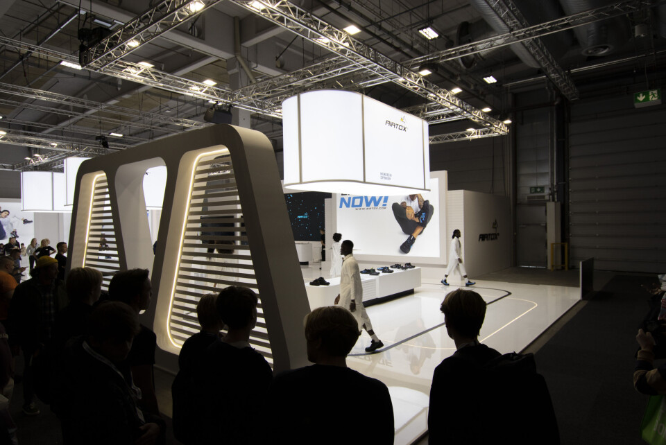 Airtox Industries hadde moteshow på messen. Foto: Chrisitan Aarhus